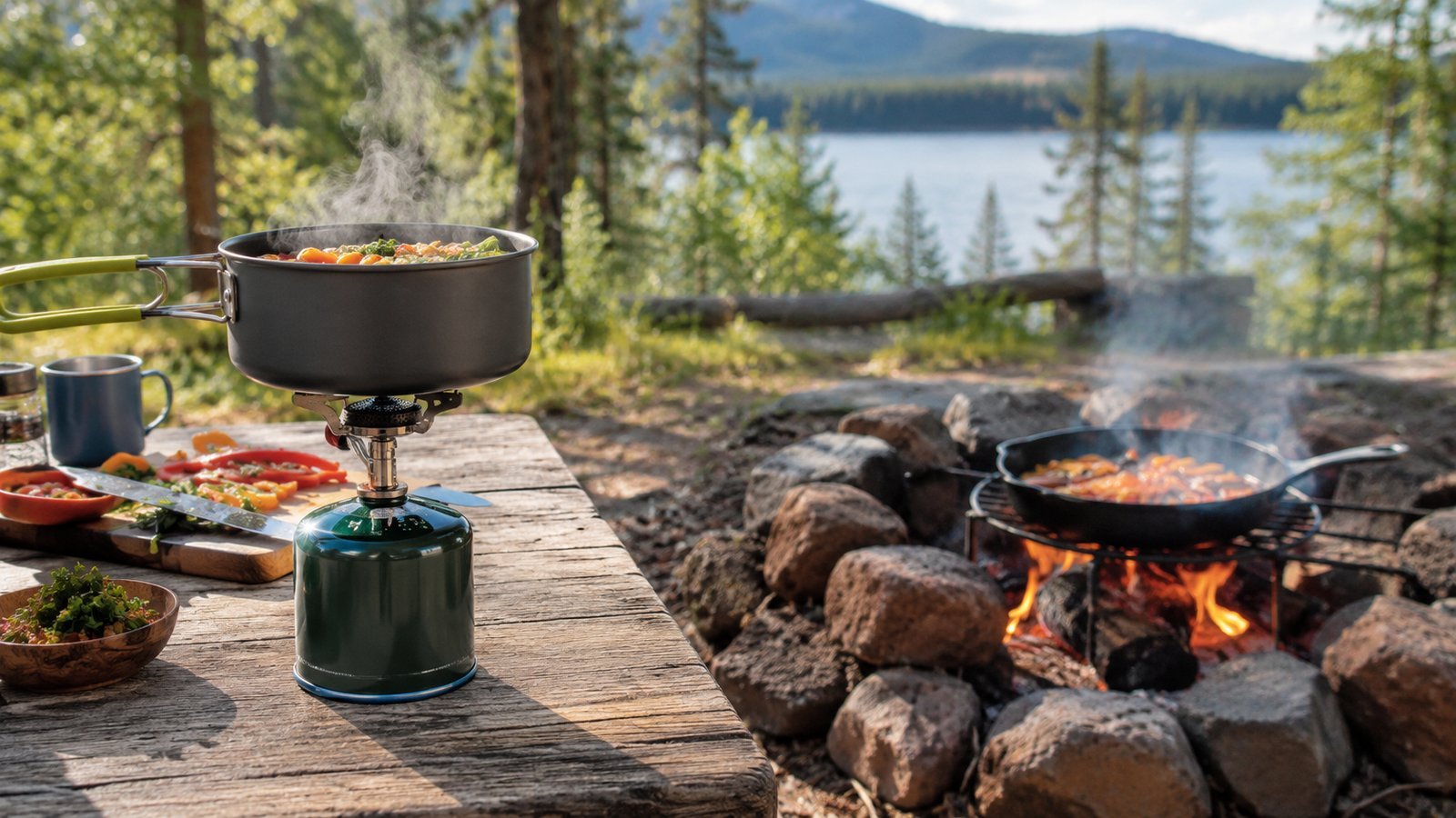 Flavor, Fun and Cleanup - Camp Stove vs Campfire Cooking: Which to Use and When