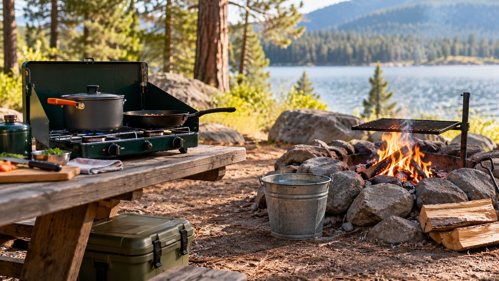 Safety Considerations - Camp Stove vs Campfire Cooking: Which to Use and When