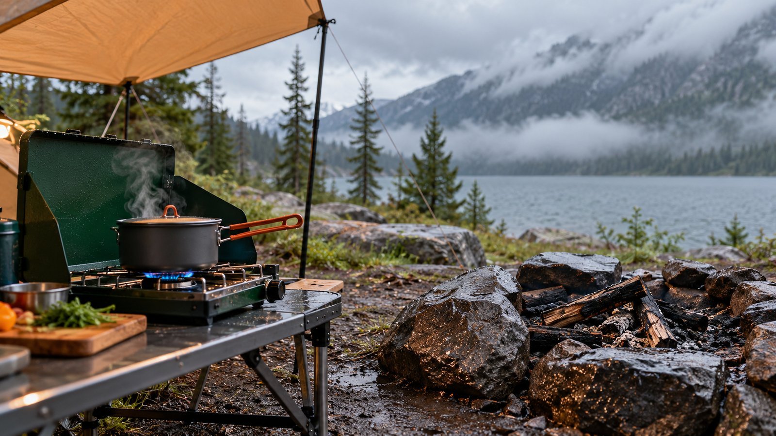 Weather and Fire Restrictions - Camp Stove vs Campfire Cooking: Which to Use and When