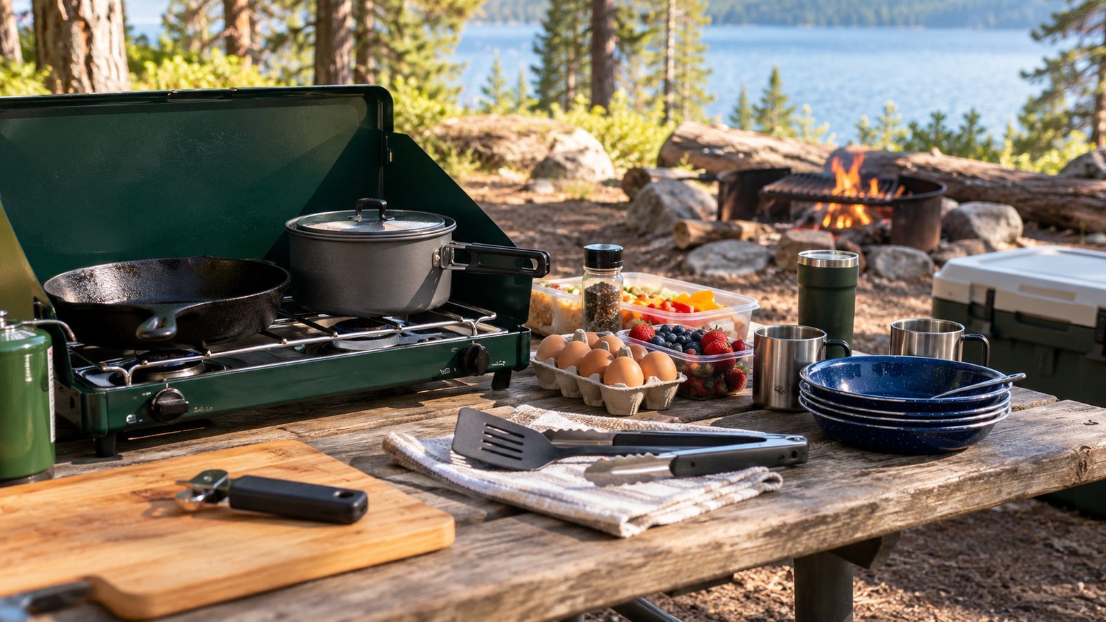Gear and Troubleshooting for Camp Breakfasts - Camping Breakfast Ideas: 15 Easy Options by Cooking Method