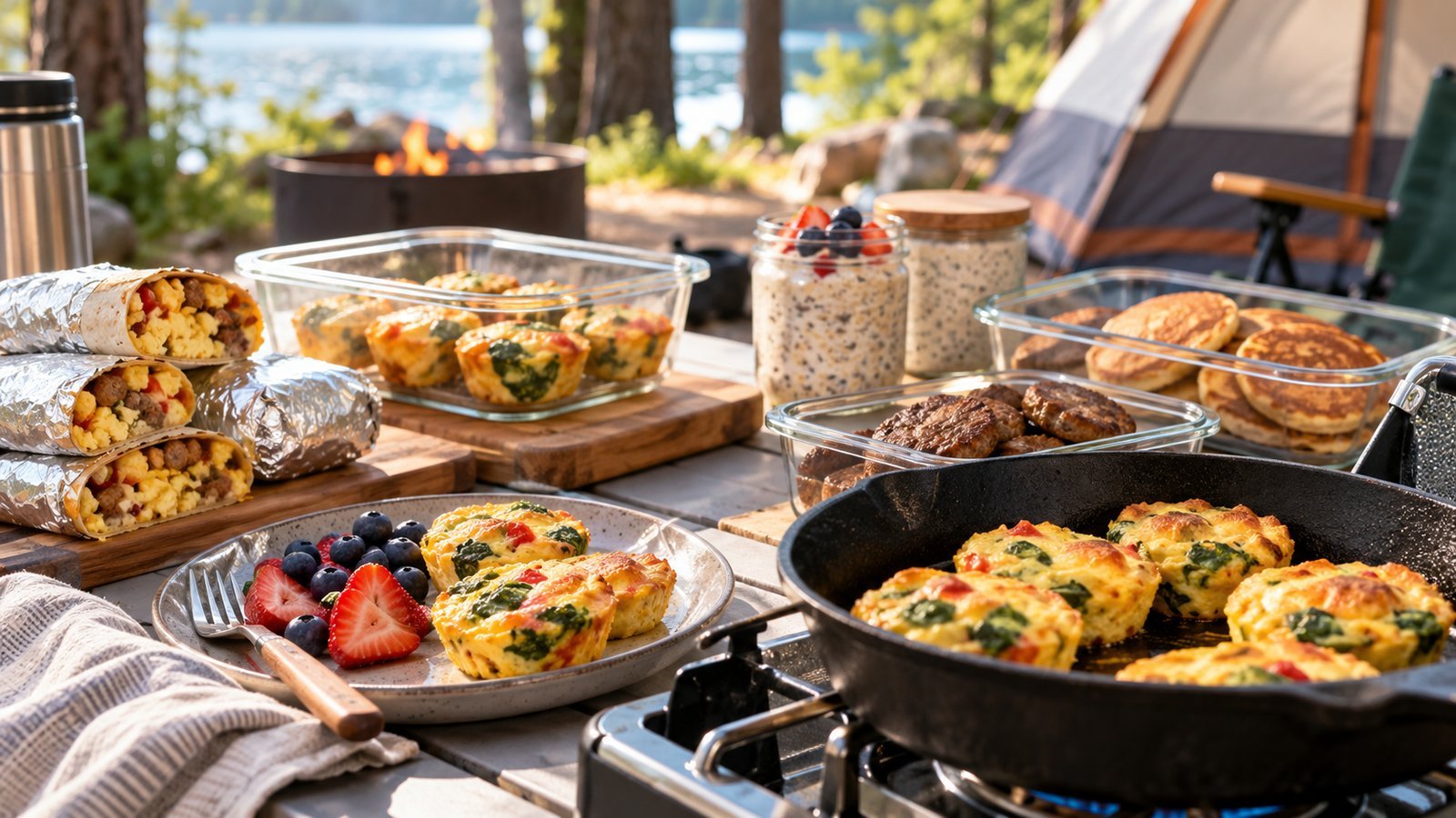 Make-Ahead Breakfasts That Reheat in Minutes - Camping Breakfast Ideas: 15 Easy Options by Cooking Method