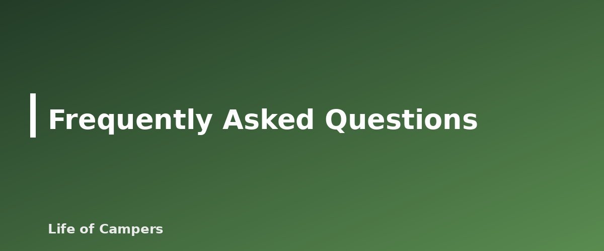 Frequently Asked Questions - illustration for Camping Cooler Packing: Ice, Layers and Food Safety