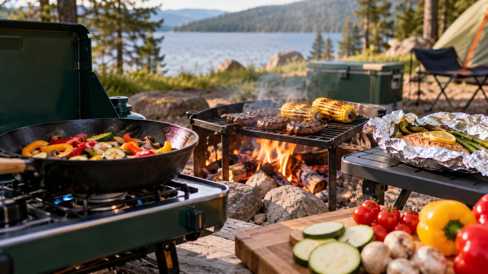 Choose a Cooking Method - Camping Food Guide: Meal Planning, Cooler Safety and Cooking Methods
