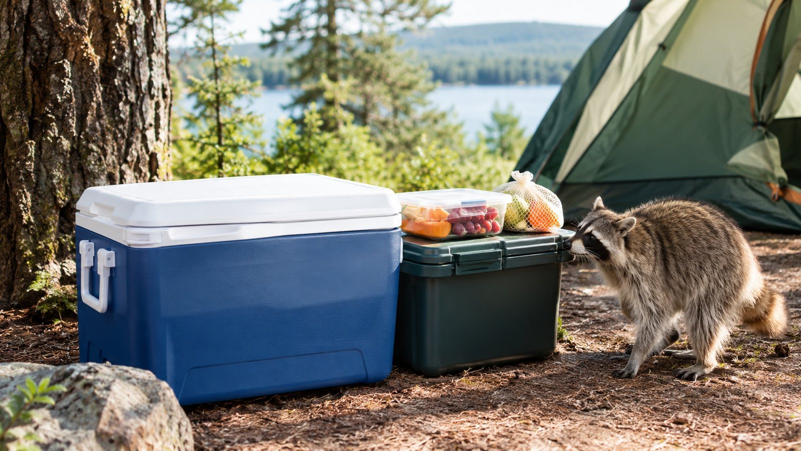 Keep Food Away From Animals - Camping Food Guide: Meal Planning, Cooler Safety and Cooking Methods