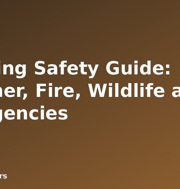 Camping Safety Guide: Weather, Fire, Wildlife and Emergencies