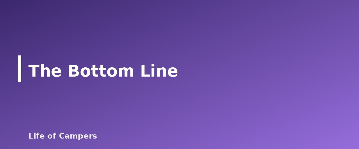 The Bottom Line - section banner for Fire Restrictions on Public Lands