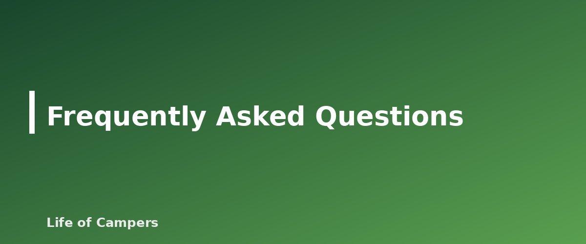 Frequently Asked Questions - illustration for Florida Camping Seasons: When to Go and What to Expect