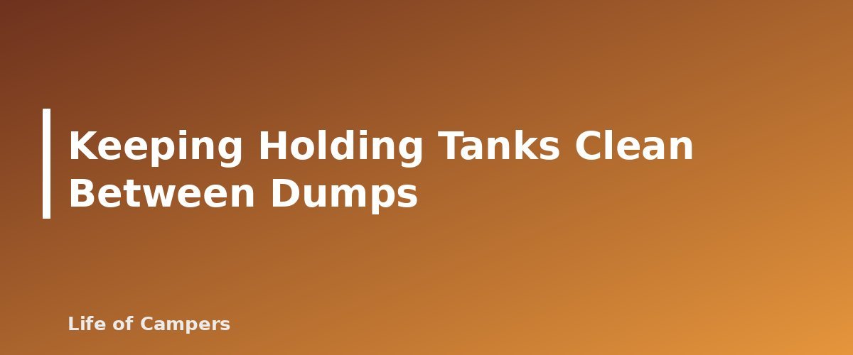 Keeping Holding Tanks Clean Between Dumps - section banner for How to Dump RV Tanks