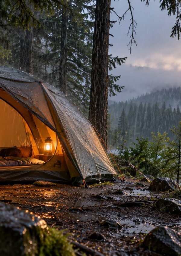 Camping in the Rain: How to Stay Dry, Warm and Safe