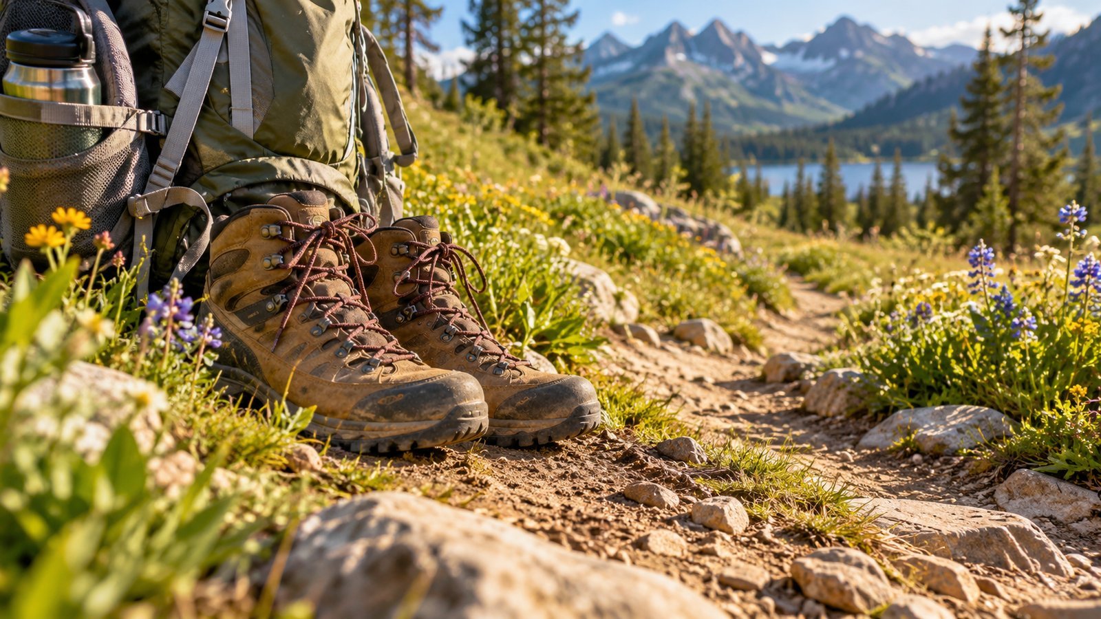 Principle 1: Plan Ahead and Prepare - camping illustration
