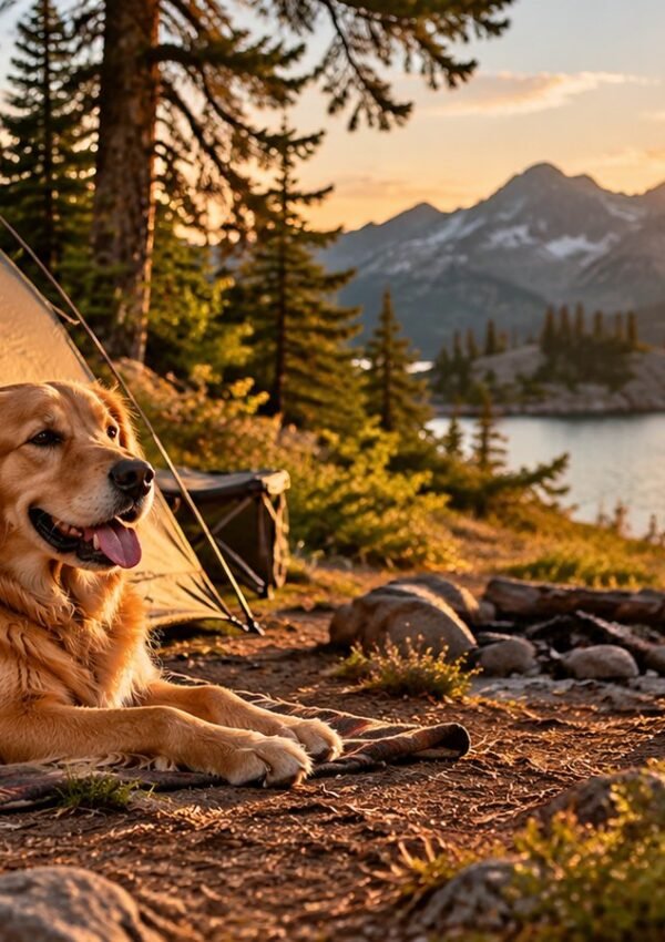 Camping With Dogs: A Practical First-Trip Guide - camping with your dog featured image