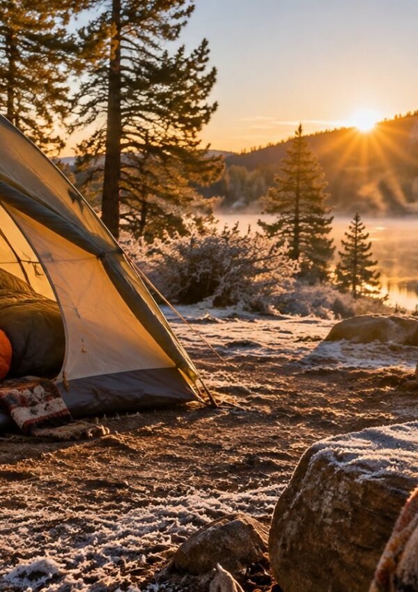How to Stay Warm While Camping in Cold Weather