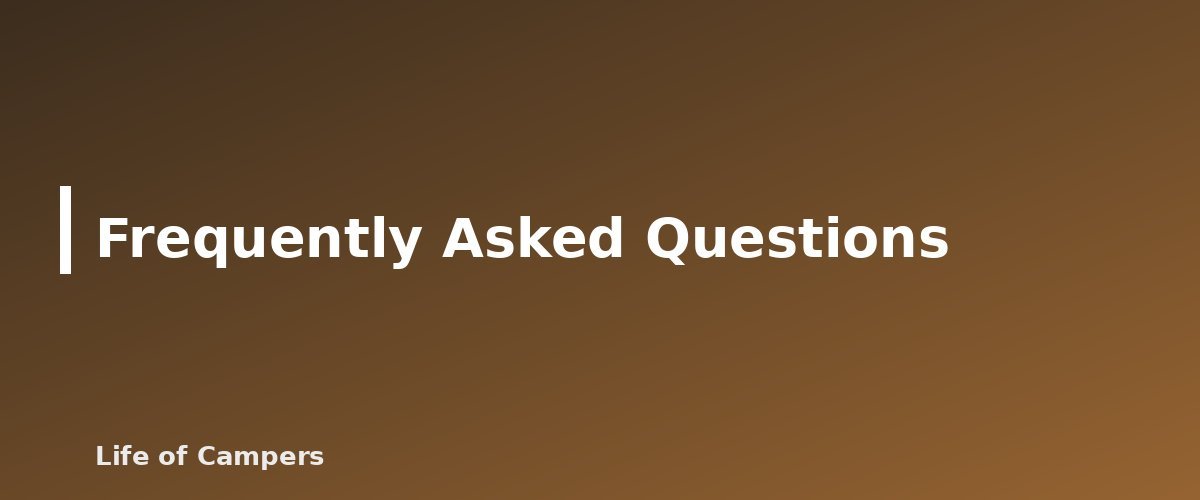 Frequently Asked Questions - illustration for Portable Power for Camping: Banks and Stations