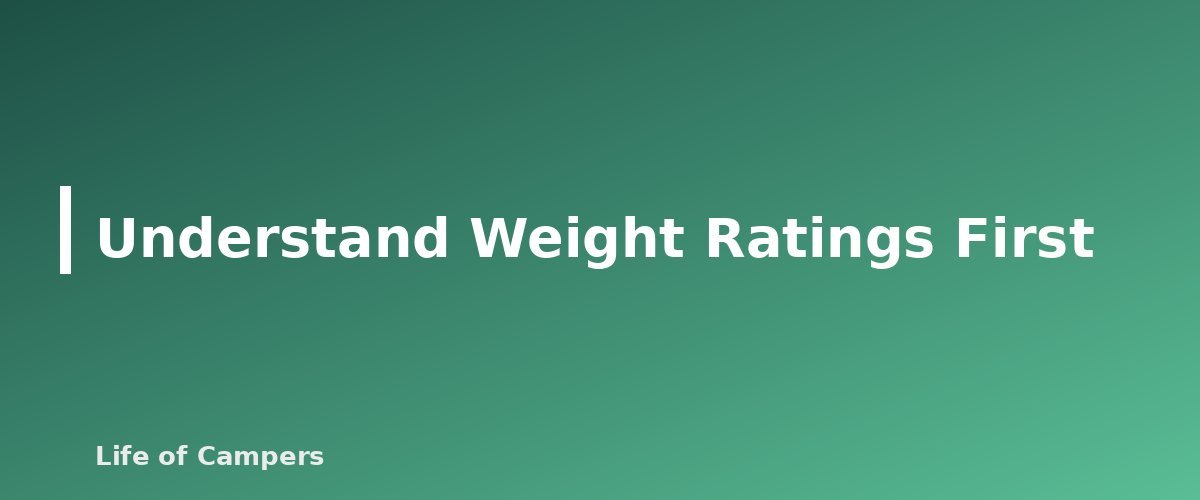 Understand Weight Ratings First - section banner for Towing a Travel Trailer for Beginners